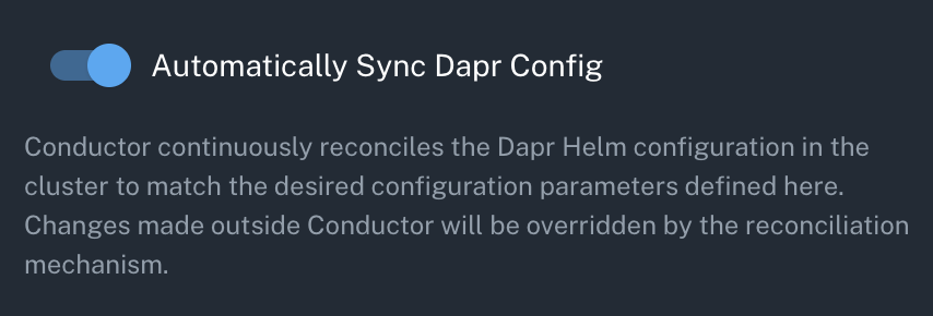 Dapr sync